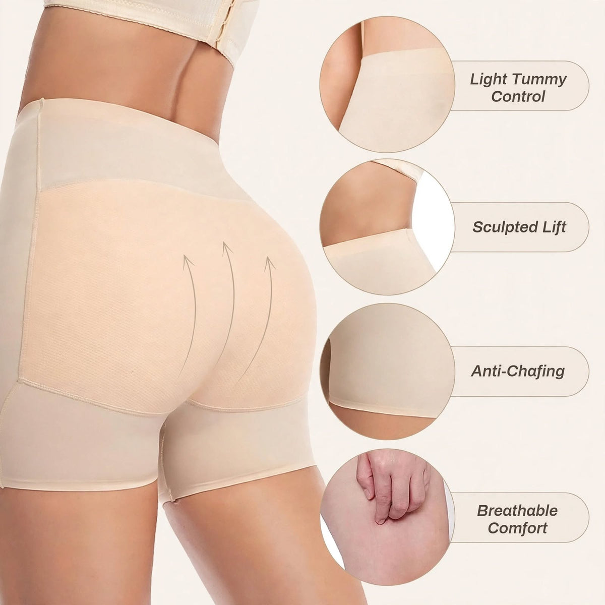 Women’s Waist & Tummy Shaping Fat-Burn Shorts